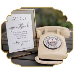 Audioguestbook <br> vanaf € 149,00